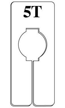 Rectangular Size Divider Size 5T