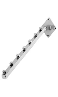 7-Ball Waterfall Wall Mount with Square Tubes 7-Ball Waterfall Wall Mount with Square Tubes