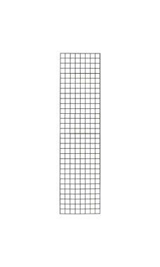 Made to Order 2' x 8' Wire Grid Panel - Silver Vein Made to Order 2' x 8' Wire Grid Panel - Silver Vein