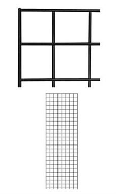2' x 6' Black Gridwall Panel