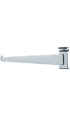 Chrome Metal Shelf Brackets - Small