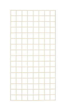 Made to Order 2' x 4' Wire Grid Panel - Stoney White Made to Order 2' x 4' Wire Grid Panel - Stoney White