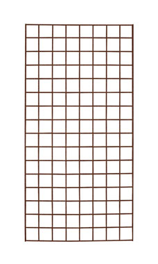 Made to Order 2' x 4' Wire Grid Panel - Fine Textured Rustic Copper Made to Order 2' x 4' Wire Grid Panel - Fine Textured Rustic Copper