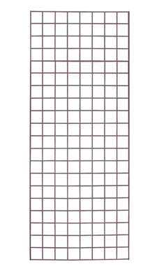 Made to Order 2' x 5' Wire Grid Panel - Lavender Silver Vein Made to Order 2' x 5' Wire Grid Panel - Lavender Silver Vein