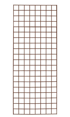 Made to Order 2' x 5' Wire Grid Panel - Fine Textured Rustic Copper Made to Order 2' x 5' Wire Grid Panel - Fine Textured Rustic Copper