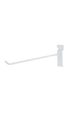 White Gridwall Peg Hooks - 12"