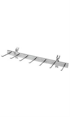 Multi-Hook Chrome Belt & Tie Rack