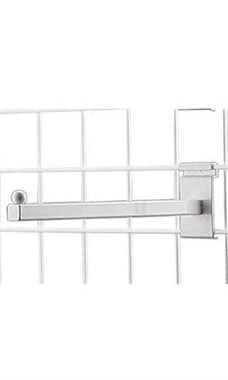 White 12" Straight Square Faceouts