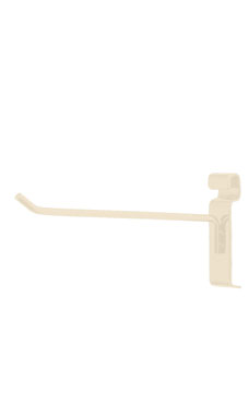 Made to Order 8" Wire Grid Peg Hook - Stoney White Made to Order 8" Wire Grid Peg Hook - Stoney White