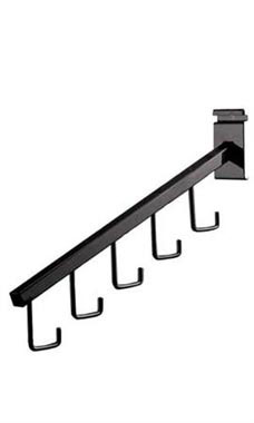 Black 5-J-hook Waterfall Faceouts