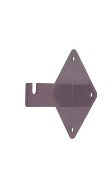 Made to Order Wall Mount Wire Grid Bracket - Lavender Silver Vein Made to Order Wall Mount Wire Grid Bracket - Lavender Silver Vein