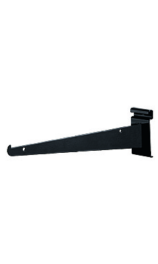 Black Metal Shelf Brackets - Large