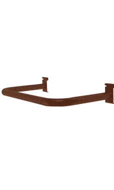 Made to Order U Shaped Wire Grid Hangrail - Fine Textured Rustic Copper Made to Order U Shaped Wire Grid Hangrail - Fine Textured Rustic Copper