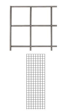 Raw Steel Finished Grid Panel