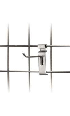 Boutique Raw Steel 4 inch Peg Hook for Wire Grids