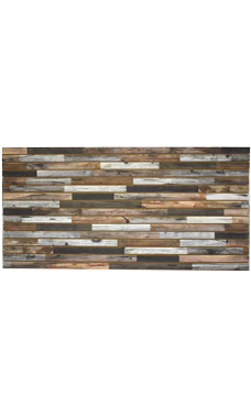 4 x 8 foot Horizontal Distressed Wood Slatwall Panel 4 x 8 foot Horizontal Distressed Wood Slatwall Panel