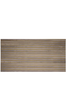 4 x 8 foot Horizontal Rustic Barnwood Slatwall Panel 4 x 8 foot Horizontal Rustic Barnwood Slatwall Panel