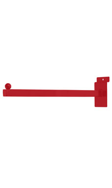 Made to Order 12" Slatwall Straight Faceout - Berry Red Made to Order 12" Slatwall Straight Faceout - Berry Red