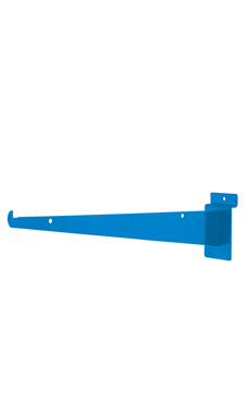 Made to Order 12" Slatwall Shelf Bracket - Blue