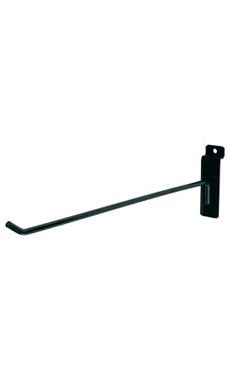 12 inch Black Peg Hook for Slatwall