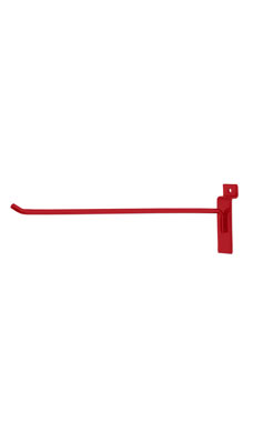 Made to Order 12" Slatwall Peg Hook - Berry Red Made to Order 12" Slatwall Peg Hook - Berry Red