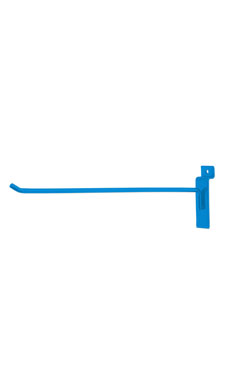 Made to Order 12" Slatwall Peg Hook - Blue Made to Order 12" Slatwall Peg Hook - Blue