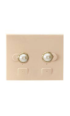 Tan Plastic Earring Cards Tan Plastic Earring Cards