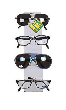 4 Pair Countertop Eyeglass/Sunglass Easels 4 Pair Countertop Eyeglass/Sunglass Easels