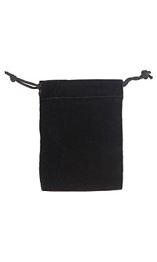 Black Velvet Draw String Pouches Black Velvet Draw String Pouches