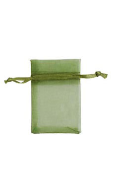 Basil Organza Bags 2" X 3"