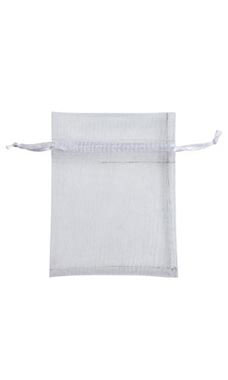 White Organza Bags 3" X 4"
