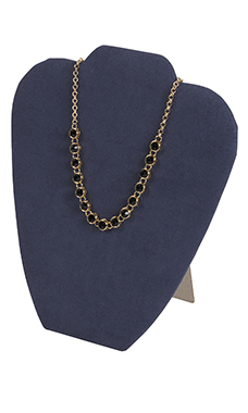 Slate Blue Necklace Display Easel Slate Blue Necklace Display Easel