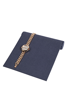 Slate Blue Faux Suede Bracelet Ramp Slate Blue Faux Suede Bracelet Ramp
