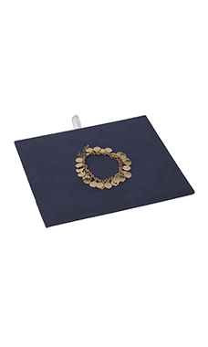 Small - Slate Blue Faux Suede Jewelry Pad/Tray Liner Small - Slate Blue Faux Suede Jewelry Pad/Tray Liner