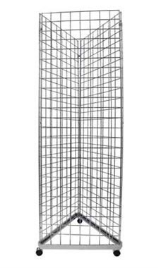 Chrome Triangle Grid Towers - 6.5' Chrome Triangle Grid Towers - 6.5'