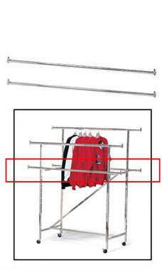 Add On Rails for Double-Rail Racks Add On Rails for Double-Rail Racks