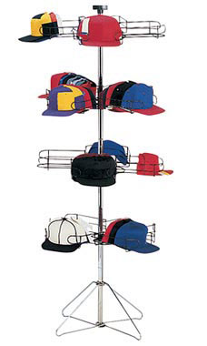 4-Tier Floor Standing Cap Racks 4-Tier Floor Standing Cap Racks