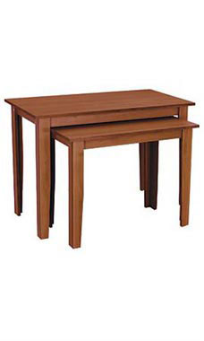 Cherry Nesting Melamine Tables Cherry Nesting Melamine Tables