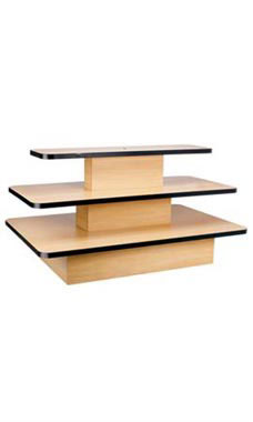 Rectangle 3-Tier Maple Table Rectangle 3-Tier Maple Table