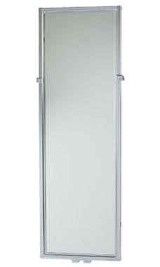 Full Length Mirror for Double Rail Rack with Z-Brace Full Length Mirror for Double Rail Rack with Z-Brace