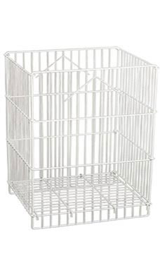Wire Dump Bin With Adjustable Shelf Wire Dump Bin With Adjustable Shelf