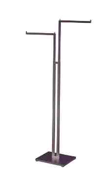 Made to Order Lavender Silver Vein 2-Way Clothing Rack with Straight Arms
