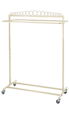 Ivory Double Rail Salesman Rack Ivory Double Rail Salesman Rack