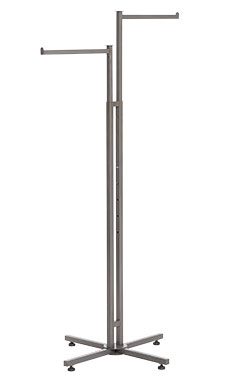 2-Way Raw Steel Straight Arm Boutique Racks