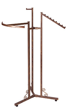 Boutique Cobblestone 3 Way Garment Racks