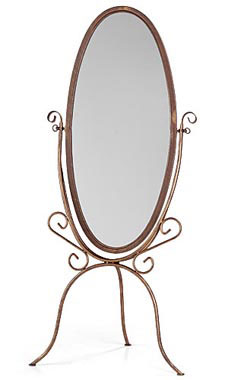 Boutique Cheval Floor Mirror – Cobblestone Boutique Cheval Floor Mirror – Cobblestone