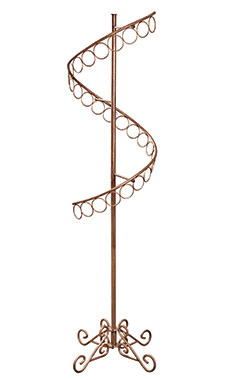 Boutique Cobblestone Spiral Scarf Rack Boutique Cobblestone Spiral Scarf Rack