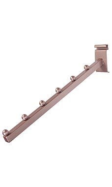 Rose Gold 6-Ball Waterfall Square Faceout Tube for Wire Grid Rose Gold 6-Ball Waterfall Square Faceout Tube for Wire Grid