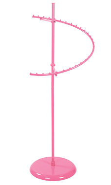 Hot Pink 29-Ball Clothing Rack Hot Pink 29-Ball Clothing Rack