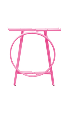Hot-Pink-Collapsible-Round-Clothing-Rack-60693